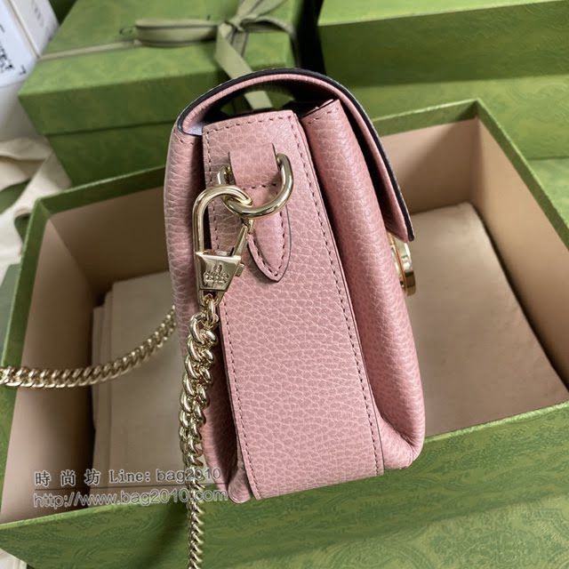 Gucci专柜新款女包, 古驰GG翻盖链条包 Gucci单肩斜挎包 607720  gdj1670
